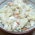 ちゅうきちくん's cooksnap of when they made 蟹缶で炊き込みご飯.