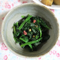 mmameco's cooksnap of when they made お茶漬けの素活用法～ほうれん草の胡麻和え.