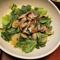☆みつこ☆'s cooksnap of when they made レタスとあさりの酒蒸し.