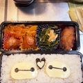 憂面（ゆーも）'s cooksnap of when they made 簡単♪キャラ弁　ベイマックス.