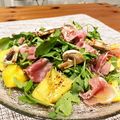 NaseOrchid's cooksnap of when they made 柿とルッコラと生ハムのサラダ♡.