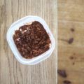 みるく茶's cooksnap of when they made 豆腐でチョコプリン風…まぜるだけ….