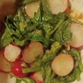 inLondon's cooksnap of when they made ラディッシュの茎と葉の酢味噌和えです.