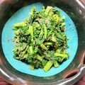 milestone★'s cooksnap of when they made 大根の葉の胡麻和え♡いつも同じ味に♡.
