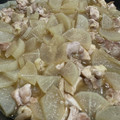 toshio39's cooksnap of when they made 大根と鶏肉の白だし煮(覚え書き).