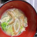 シャワ太郎's cooksnap of when they made 簡単☆ちくわ玉葱レタスのコンソメスープ.