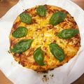 至福の時間's cooksnap of when they made 簡単！手作りのピザ♡マルゲリータ♡.