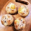 happiness7's cooksnap of when they made 黒ごま香るクリームチーズのプチフランス.
