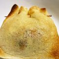 お塩と砂糖's cooksnap of when they made 簡単☆パリッとろ油揚げのキムチ納豆焼き♪.