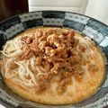 美味しい物ハンター's cooksnap of when they made そうめんde簡単冷やしごま豆乳坦々麺.