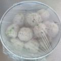 i_yokan's cooksnap of when they made 鶏つくね　シャキシャキ焼.