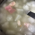 葉月優希's cooksnap of when they made おろし冬瓜とベーコンのスープ.