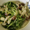 まゆみきママ's cooksnap of when they made 水菜としめじ☆白だしサッと煮.