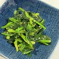 y_u♡'s cooksnap of when they made ニンニクが決め手！ホウレンソウの塩ナムル.