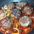 ＊じゅんころべぇ＊'s cooksnap of when they made 簡単えのき煮込みハンバーグ★洗い物激減！.