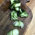 Ruriluru's cooksnap of when they made コロがらないきゅうりの切り方.