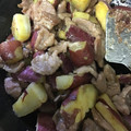葉月優希's cooksnap of when they made すぐできる！さつまいもと豚肉の甘辛炒め.