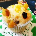 melo☆'s cooksnap of when they made ホットケーキミックスでレーズン蒸しパン♥.