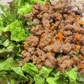 cookmiiru♡'s cooksnap of when they made 合い挽き肉の甘辛ごま入り　肉そぼろ.