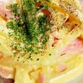 こきんちゃん✋'s cooksnap of when they made 電子レンジで★ジャガボナーラ！.