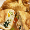 ユッチョ12's cooksnap of when they made 実は簡単♪お揚げさんと豆腐の巾着煮.