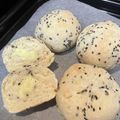 kanomanma's cooksnap of when they made お豆腐パン♪手捏ね３分パン.
