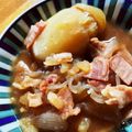 まるまる81818's cooksnap of when they made ベーじゃが～ベーコンと新じゃがのにもの～.