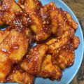 クックZNOFAC☆'s cooksnap of when they made 鶏ムネ肉でヤンニョムチキン.