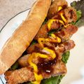 あい♪らんど's cooksnap of when they made カツサンドパン！簡単！夜食にも！.