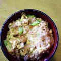 Soushan's cooksnap of when they made ☺揚げ玉・天かすで簡単♪節約たぬき丼☺.