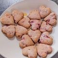 ちえたろう's cooksnap of when they made 一番簡単☆いちごクッキー。.