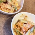 てきもき's cooksnap of when they made レンジ☆アスパラと人参の胡麻マヨサラダ.