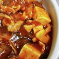 ブランシュkuu's cooksnap of when they made 簡単！余りカレーで麻婆豆腐.