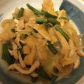かずくん☆'s cooksnap of when they made いんげんと油揚げの卵とじ.