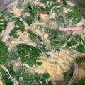 ゆっ菌's cooksnap of when they made 春菊が美味しい♪カニカマ入りかき玉汁.