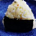 akincho16's cooksnap of when they made ＊柚子胡椒香る♪おじゃこのおにぎり＊.