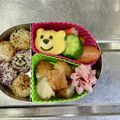 クック4P73QB☆'s cooksnap of when they made ハムの花は斜め切り～華やかな弁当隙間埋め.