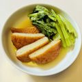 azbjbn's cooksnap of when they made 小松菜とさつま揚げの煮物♪.