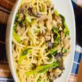 亜紀羅's cooksnap of when they made 大根の葉とツナの和風パスタ.