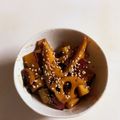 クック2OAVIC☆'s cooksnap of when they made さつま芋とエリンギのきんぴら風甘辛炒め♪.