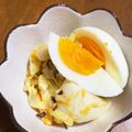 mamakiss's cooksnap of when they made デリ風 キャベツとゆで卵のサラダ.