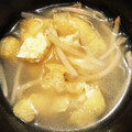 ♡mio1216♡'s cooksnap of when they made 定番★もやしと油揚げのお味噌汁★.