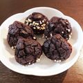 sayacarta's cooksnap of when they made 甘栗の☆低糖質ガトーショコラ.