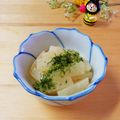 Newチヨコっと♪'s cooksnap of when they made レンジで簡単♪味噌バター大根☆.
