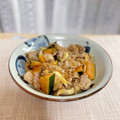 キンプリ's cooksnap of when they made エリンギとかぼちゃの豚肉炒め.