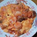 クック14KPFS☆'s cooksnap of when they made 海老チリ卵☆エリンギでかさ増し.