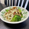♪Key♪'s cooksnap of when they made 一番人気のホットサラダの蓮根入り.
