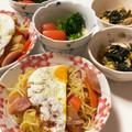 くちゃママ's cooksnap of when they made ほうれん草とお揚げさんの卵とじ.