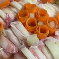 U☆MaMa's cooksnap of when they made 梨のミルフィーユ鍋.