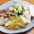 tekkokko☆'s cooksnap of when they made 長ねぎ入り肉豆腐。.